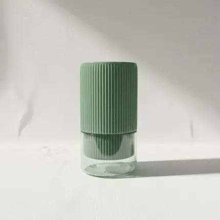 The Celadon Minimalist Porcelain Kitchen Utensils Holder (Rich Green)
