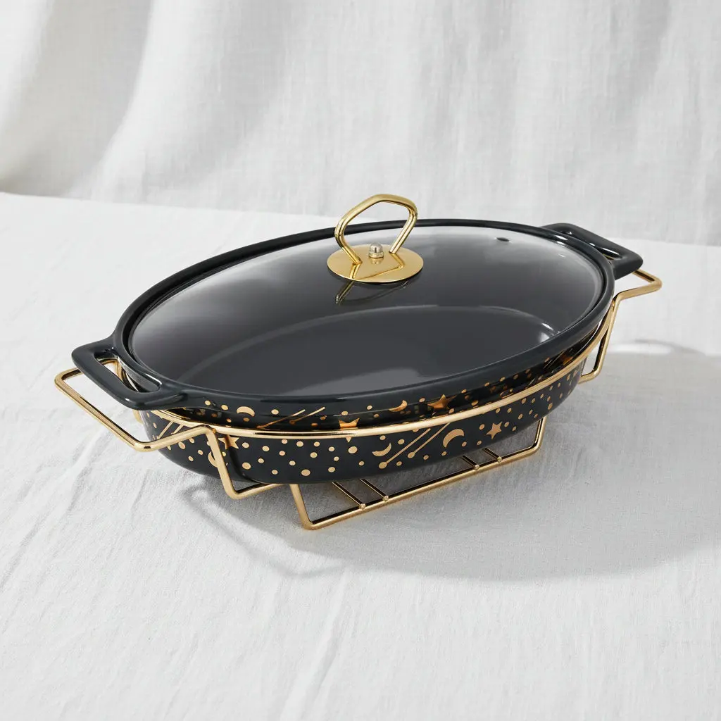 Timeless Ceramic Oven-to-Table Serving Dish