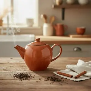 The Aura Individual Porcelain Teapot