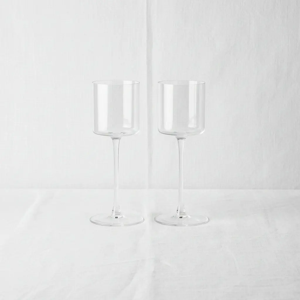 Glass Stemmed Cocktail Glass Set (6-Piece)
