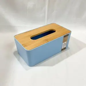 Tessie & Jessie Blue Tissue Box