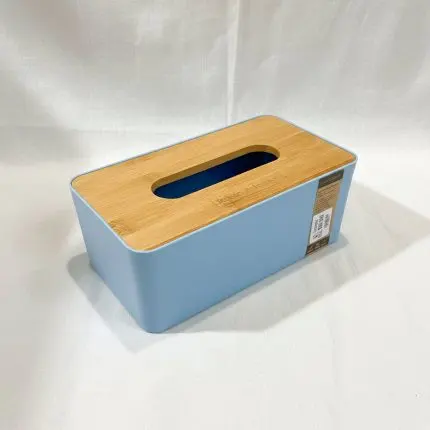 Tessie & Jessie Blue Tissue Box