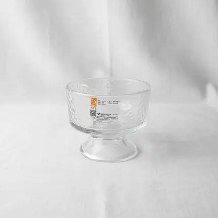 Cream Glass Cups (225ml, 6-Piece)