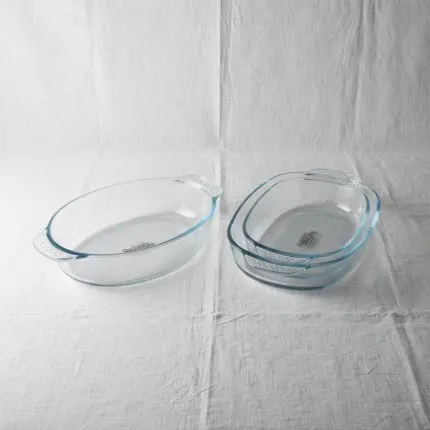 Heat-Resistant Pyrex Glass Tagine Pan (5-Piece)
