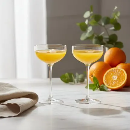 Elegant Cocktail Stemmed Glass Set (6-Piece)