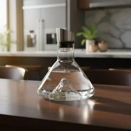 The Continuum Crystalline Glass Water Carafe