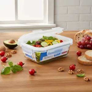 Borosilicate Rectangular Food Container (930ml)