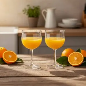 Classic Glass Stemmed Cocktail Glass Set (6-Piece)