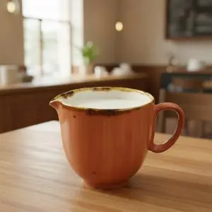The Minimalist Hospitality Pavilion (Porcelain Creamer Mug / Milk Pitcher)
