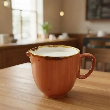 The Minimalist Hospitality Pavilion (Porcelain Creamer Mug / Milk Pitcher)
