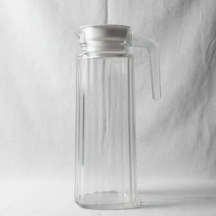 The Aero Minimalist Glass Water Pitcher