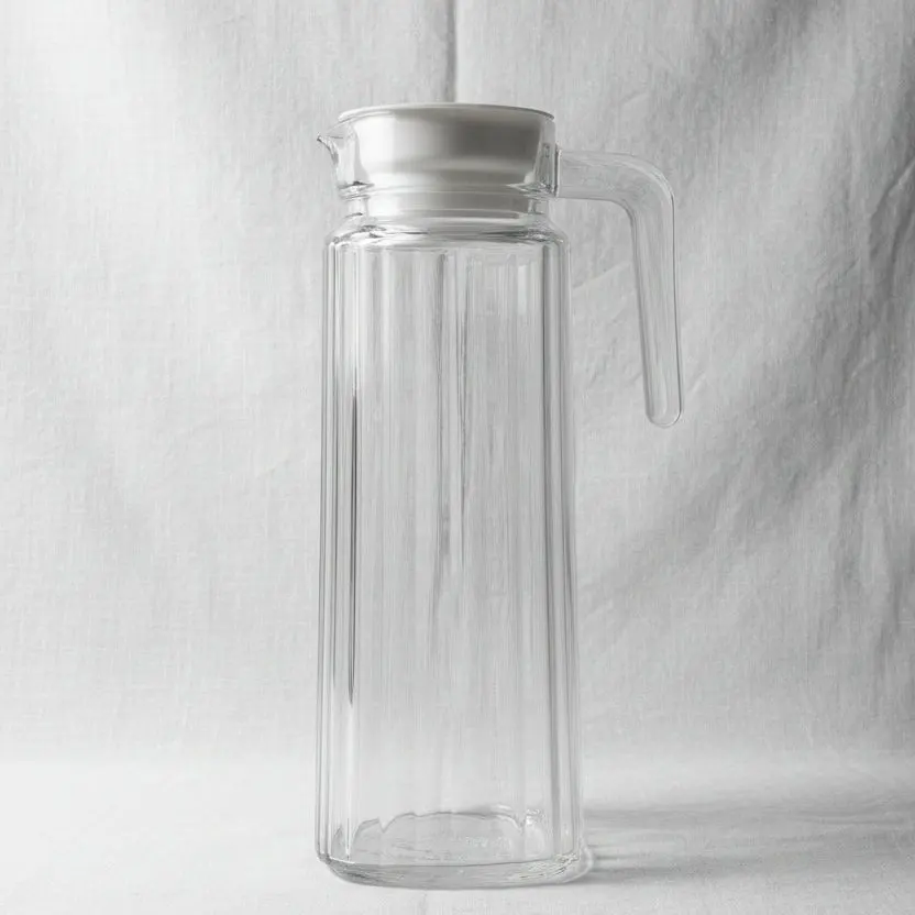 The Aero Minimalist Glass Water Pitcher