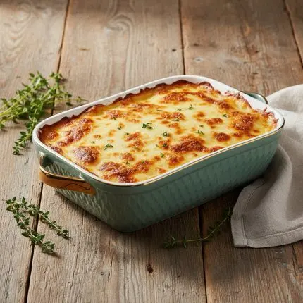The Minimalist Culinary Sanctuary (LA MAYA Rectangular Porcelain Casserole 24cm)