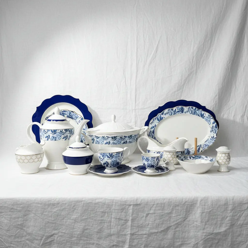 Dinner Set - Style 615 (113-Piece) Dinner Set - Style 615 (113-Piece)