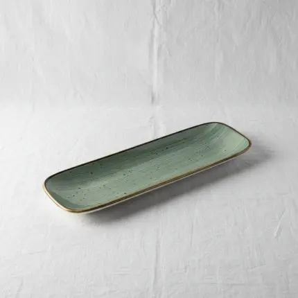 The Alabaster Minimalist Porcelain Serving Plate