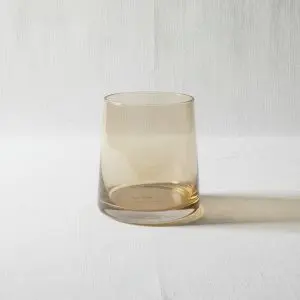 Tinted Glass Set of 6 Cups