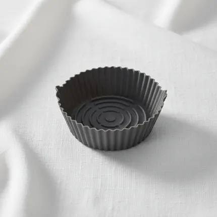 Eco-Friendly Reusable Non-Stick 20cm Silicone Air Fryer Pan