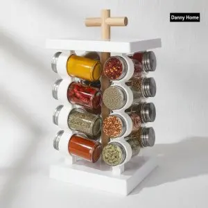16 Spice Rotating Rack Holder
