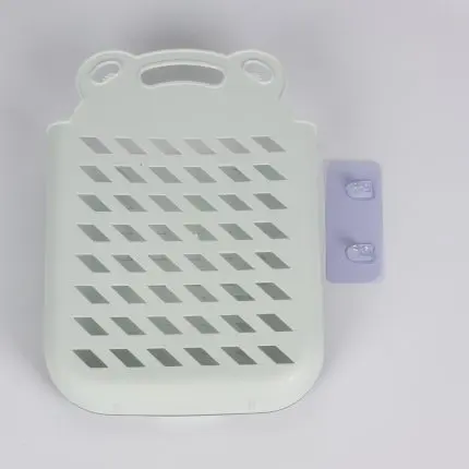 White Wall Folding Basket 38x17x38cm