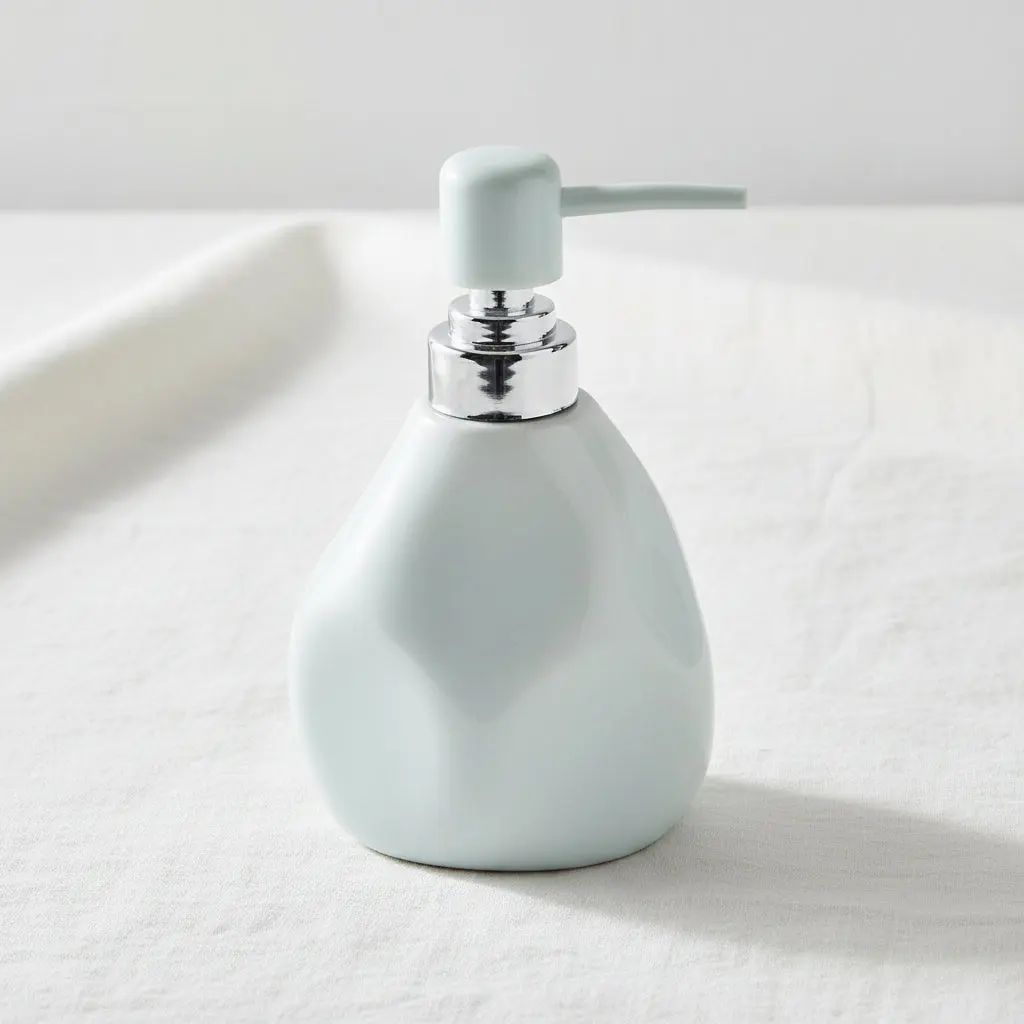 Porcelain Liquid Soap Bottle – Grey