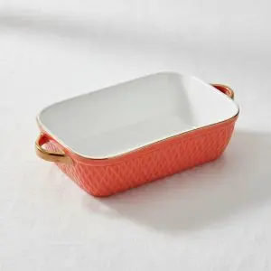 The Minimalist Hearth Pavilion (Porcelain Rectangular Casserole Dish)