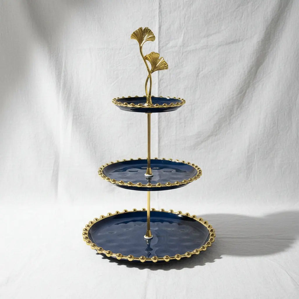 The Artisan 3-Tier Ceramic Candy & Confectionery Tower