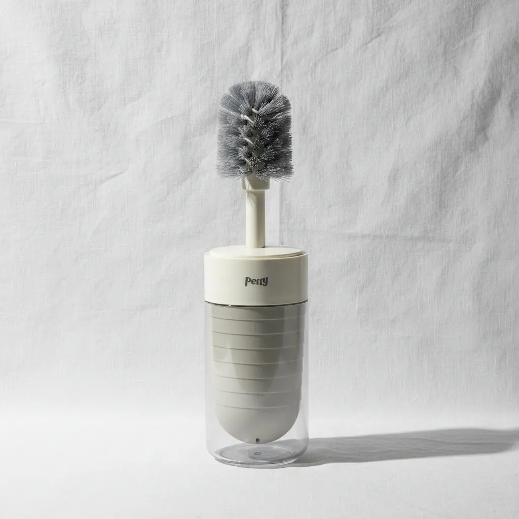 The Minimalist Sanctuary Pavilion (Acrylic Toilet Brush)