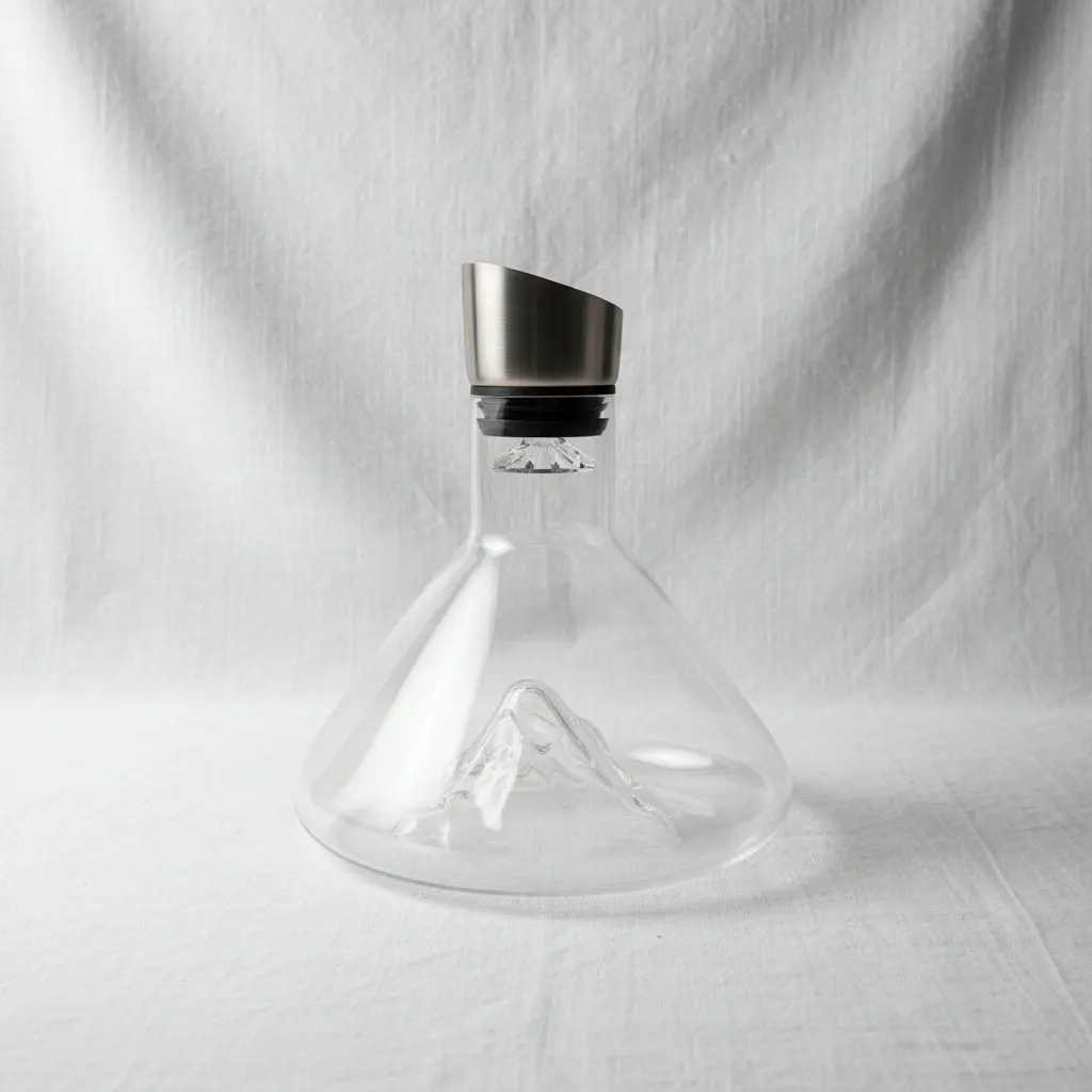 The Continuum Crystalline Glass Water Carafe