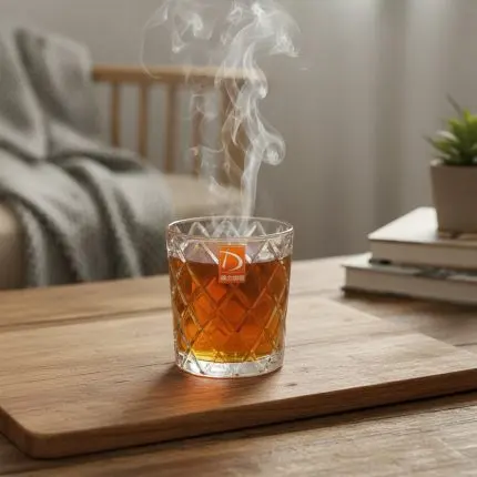 Deli Glass 6-Piece Glass tea cup set 320mm
