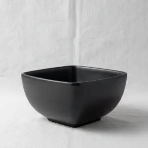 The Harmony Silhouette Black Soup Bowl (14cm)
