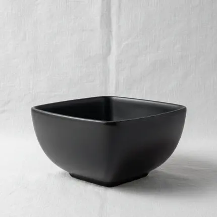 The Harmony Silhouette Black Soup Bowl (14cm)