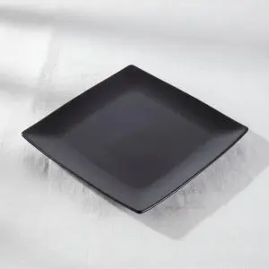 Black Harmony Dinner Plate (21cm)