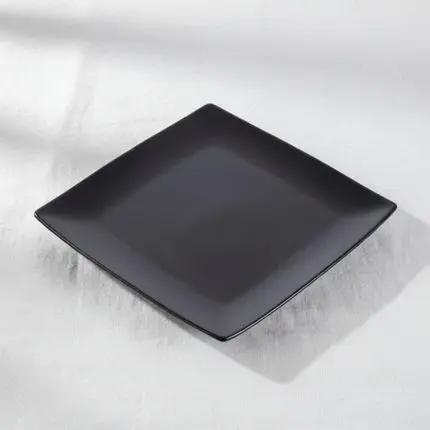 Black Harmony Dinner Plate (21cm)