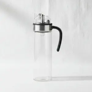 Danny Home Sleek Airtight Glass Oil & Vinegar Dispenser Bottle (500ml)