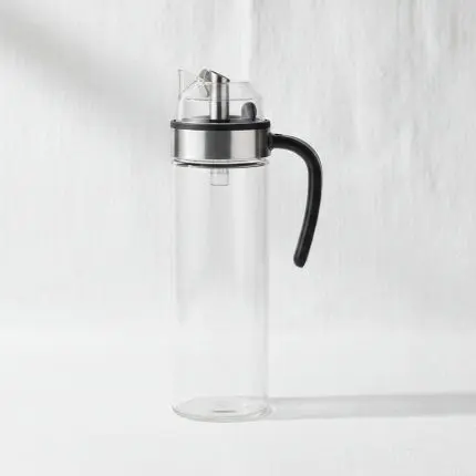 Danny Home Sleek Airtight Glass Oil & Vinegar Dispenser Bottle (500ml)