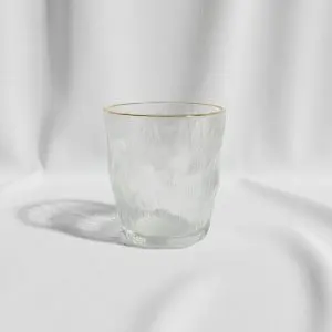 Embossed Clear Juice Glass – Y6013JB