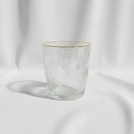 Embossed Clear Juice Glass – Y6013JB