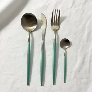 Spoons (24-Piece) – Green – C12-11