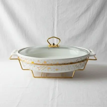 The Minimalist Table Pavilion (Ceramic Serving Dish)
