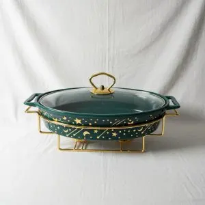 The Terra Minimalist Ceramic Serving Dish
