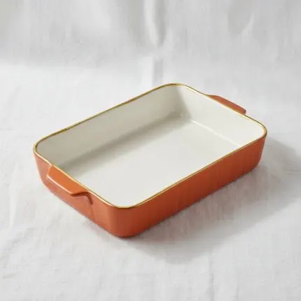 Elegant Modern Porcelain Oven-to-Table Casserole Dish