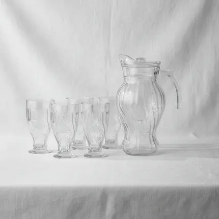 The Apex Minimalist Beverage Curation (7-Piece Juice & Hydration Set)