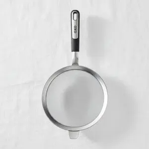 Mesh strainer Graphite 18cm