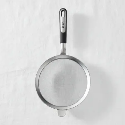 Mesh strainer Graphite 18cm