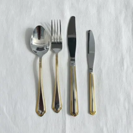 Turkish Spoons – Gold (3033) (90 Pieces)