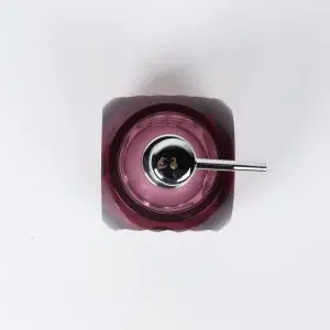 The Kookee Minimalist Amethyst Prism (Kookee Acrylic Purple Soap Dispenser 200ml)