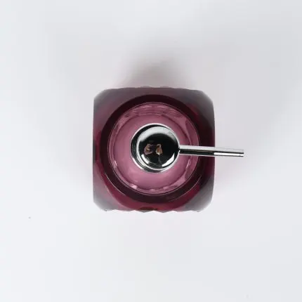 The Kookee Minimalist Amethyst Prism (Kookee Acrylic Purple Soap Dispenser 200ml)