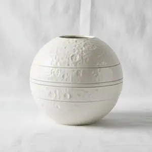 White Space Planets Ball Shaped Dinner Set (5-Piece)