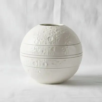 White Space Planets Ball Shaped Dinner Set (5-Piece)