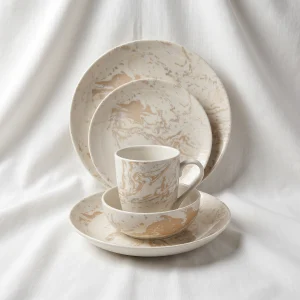 FM Round Dinner Set (30-Piece) – Cloudy Ivory